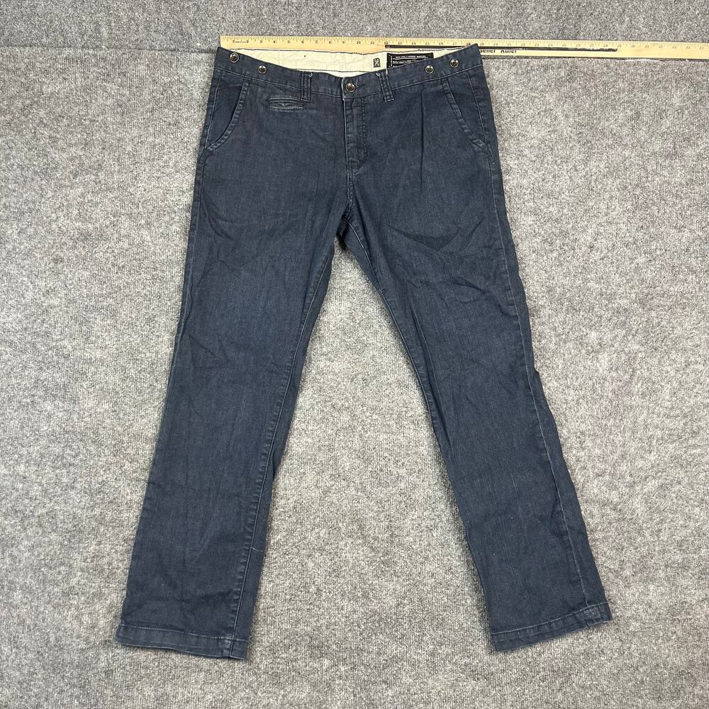 Marc‎ Ecko Cut & Sew Men's Jeans Size 36 Dark Wash Straight Denim Pants Urban